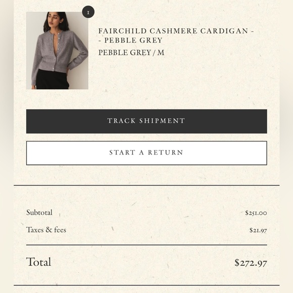 Doen Fairchild Cashmere Cardigan - Picture 11 of 11